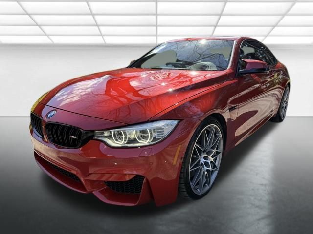 Orange Metallic 2016 BMW M4 Coupe RWD Coupe Rear-Wheel Drive 6-Speed Manual