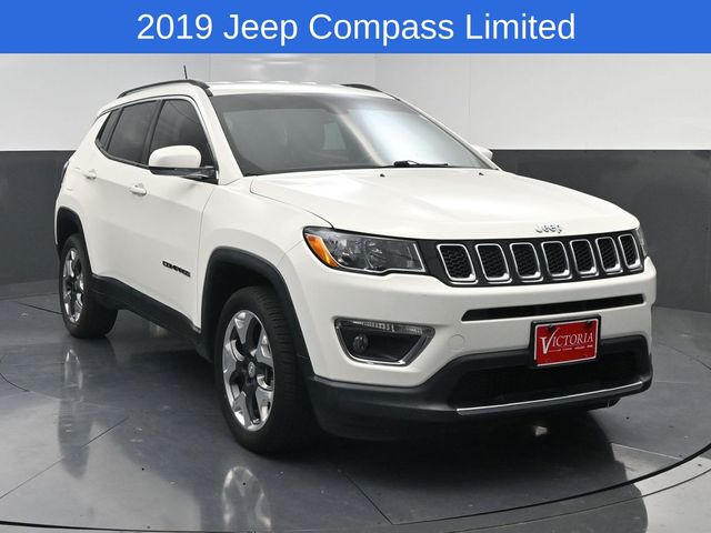 2019 Jeep Compass Limited White at Big Star Chrysler Jeep Dodge Ram 