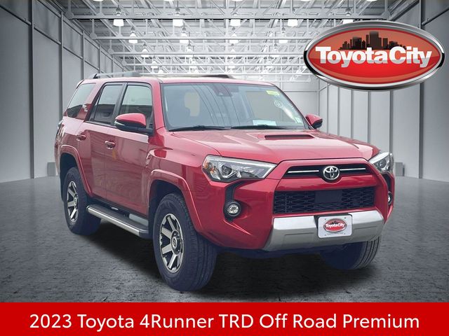 Barcelona Red Metallic 2023 Toyota 4Runner SUV / Crossover Four-Wheel Drive 5-Speed Automatic