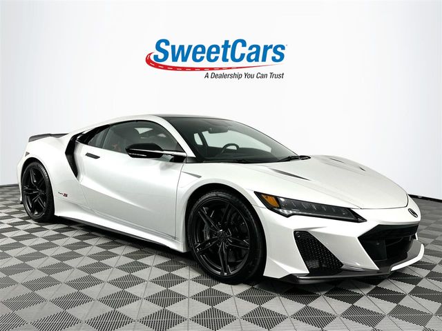White Pearl 2022 Acura NSX Coupe All-Wheel Drive 9-Speed Automatic