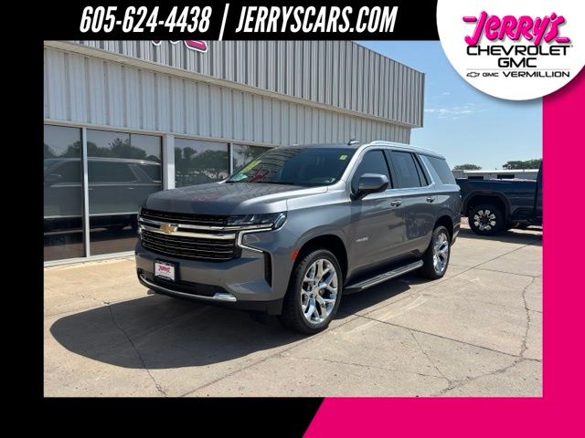 Gray (Satin Steel Metallic) 2021 Chevrolet Tahoe SUV / Crossover Four-Wheel Drive