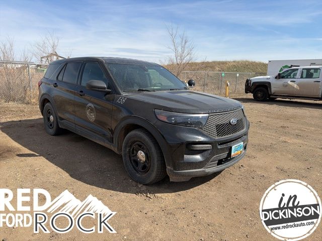 Black 2020 Ford Explorer SUV / Crossover All-Wheel Drive Automatic
