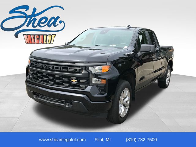 Black 2022 Chevrolet Silverado 1500 Pickup Truck Four-Wheel Drive 8-Speed Automatic