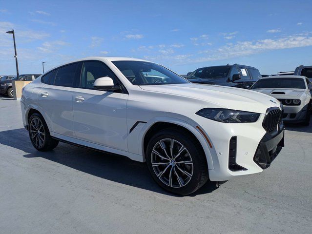 Alpine White 2026 BMW X6 xDrive40i SUV / Crossover All-Wheel Drive 8-Speed Automatic