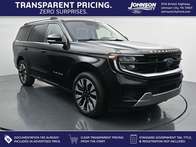 Agate Black Metallic 2025 Ford Expedition SUV / Crossover Four-Wheel Drive Automatic