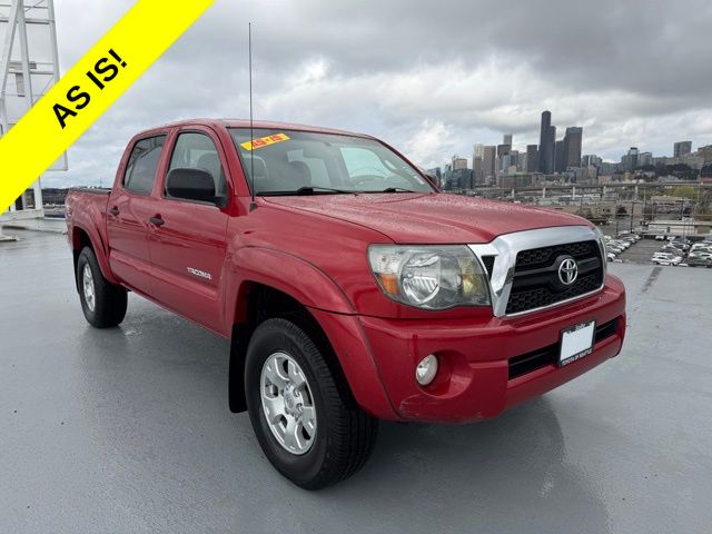 Barcelona Red Metallic 2011 Toyota Tacoma Pickup Truck Four-Wheel Drive 5-Speed Automatic Overdrive