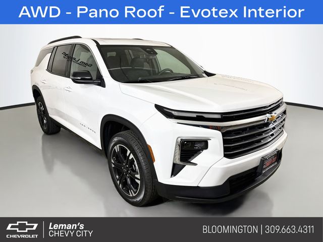 Summit White 2027 Chevrolet Traverse SUV / Crossover Four-Wheel Drive 8-Speed Automatic