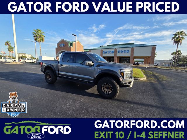 Gray Metallic 2024 Ford F-150 Pickup Truck Four-Wheel Drive Automatic