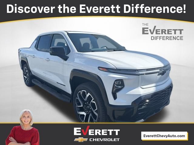 Summit White 2024 Chevrolet Silverado EV RST e4WD Pickup Truck All-Wheel Drive Automatic
