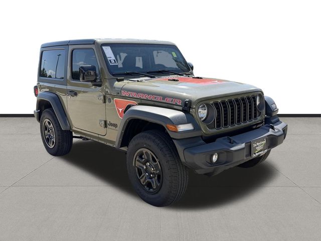 2025 Jeep Wrangler Sport Green at River Oaks CDJR