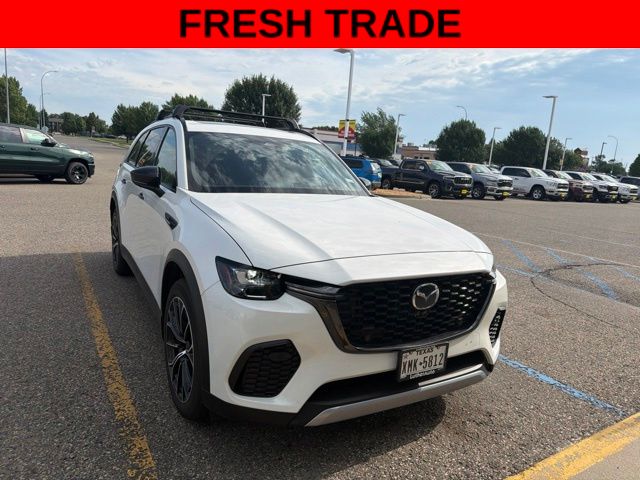 Rhodium White Premium 2025 Mazda CX-70 SUV / Crossover All-Wheel Drive 8-Speed Automatic