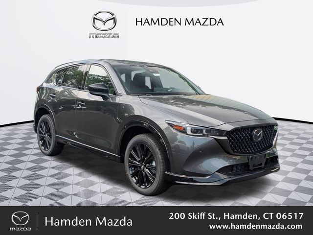 Machine Gray Metallic 2025 Mazda CX-5 2.5 Turbo Premium AWD SUV / Crossover All-Wheel Drive 6-Speed Automatic