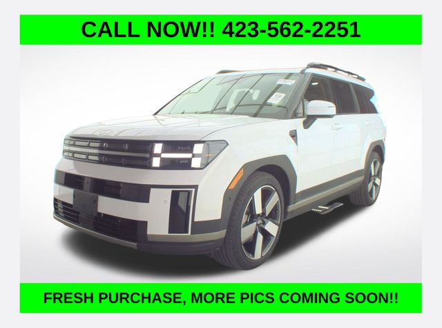 Serenity White 2025 Hyundai Santa Fe Hybrid Limited FWD SUV / Crossover Front-Wheel Drive 6-Speed Automatic