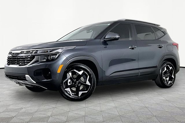 Gravity Gray 2026 Kia Seltos S FWD SUV / Crossover Front-Wheel Drive Continuously Variable Transmission