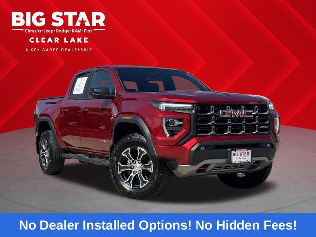 2024 GMC Canyon AT4 Red at Classic Chevrolet Galveston
