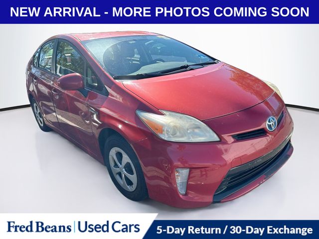 Barcelona Red Metallic 2012 Toyota Prius Hatchback Front-Wheel Drive Continuously Variable Transmission