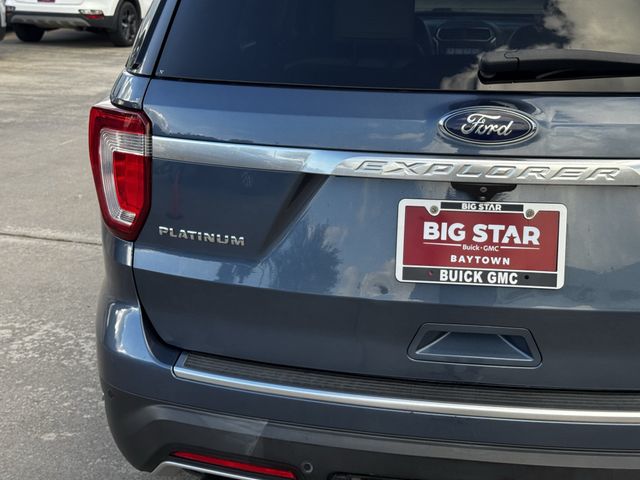 2019 Ford Explorer Platinum Blue at Bayway Chrysler Dodge Jeep Ram