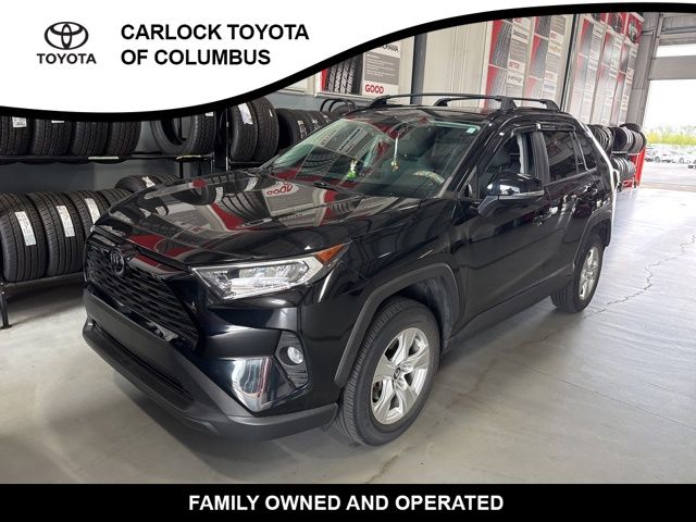 Midnight Black Metallic 2020 Toyota RAV4 XLE AWD SUV / Crossover All-Wheel Drive 8-Speed Automatic