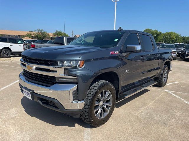 Shadow Gray Metallic 2020 Chevrolet Silverado 1500 Pickup Truck Four-Wheel Drive 8-Speed Automatic