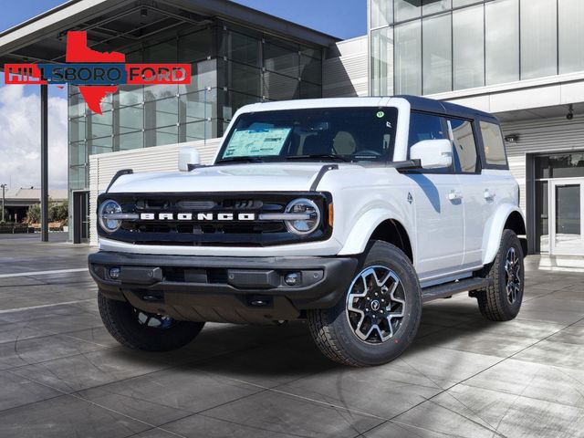 2024 Oxford White Ford Bronco Outer Banks 4X4 SUV