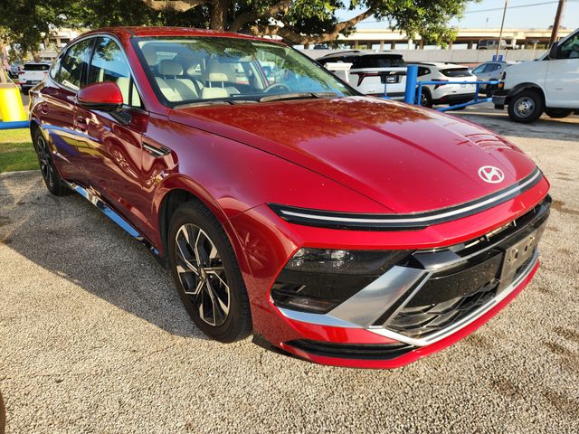 2025 Hyundai Sonata SEL Red at Victoria Chrysler Dodge Jeep Ram