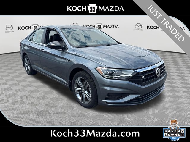 Platinum Gray Metallic 2019 Volkswagen Jetta Sedan Front-Wheel Drive 8-Speed Automatic