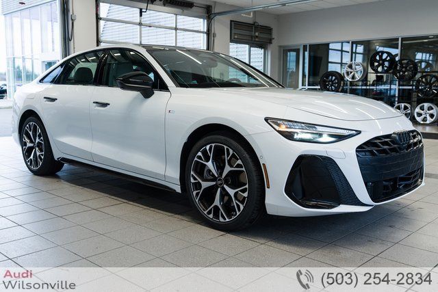 White 2026 Audi A6 Sedan 7-Speed Automatic