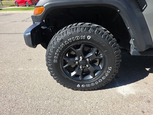 2021 Jeep Wrangler Unlimited Willys - Sting-Gray Clearcoat exterior view 9