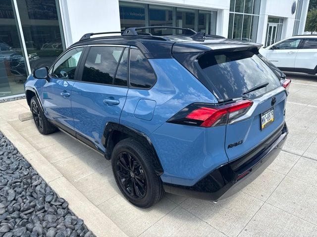 2024 Toyota RAV4 Hybrid XSE Blue at Bob Ruth Ford