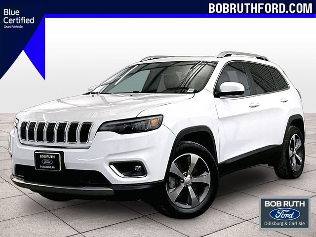 2019 Jeep Cherokee Limited White at Subaru and VW of Moon Township