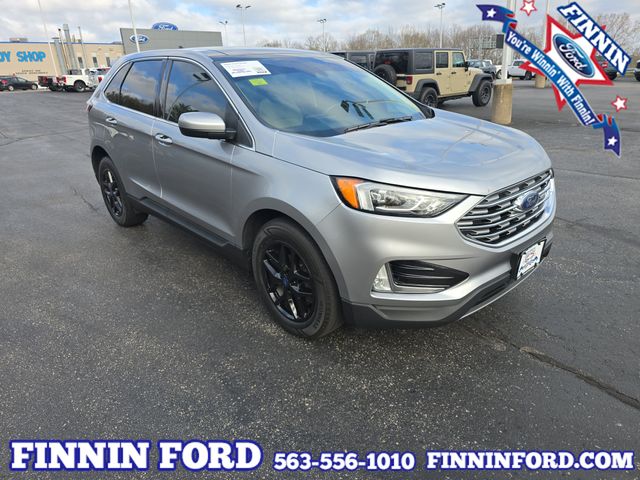 Silver Metallic 2021 Ford Edge SEL AWD SUV / Crossover All-Wheel Drive 8-Speed Automatic
