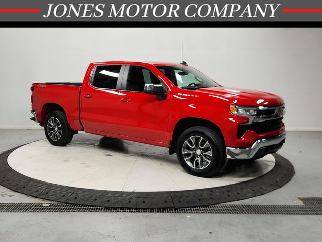 Red Hot 2024 Chevrolet Silverado 1500 Pickup Truck Four-Wheel Drive 8-Speed Automatic