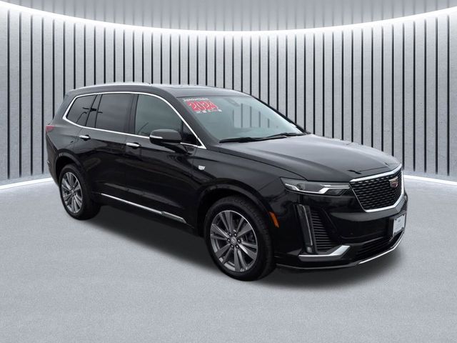 Stellar Black Metallic 2024 Cadillac XT6 Premium Luxury AWD SUV / Crossover Four-Wheel Drive 9-Speed Automatic