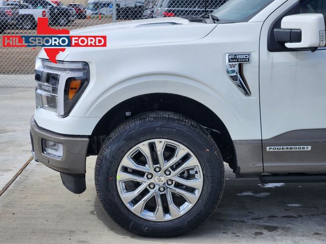 2025 Star White Metallic Tri-Coat Ford F-150 King Ranch 4X4 Truck