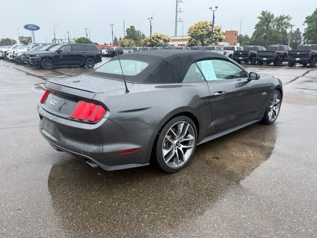 2017 Magnetic Metallic Ford Mustang GT Premium RWD Convertible