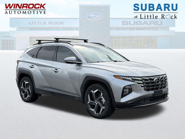Shimmering Silver 2024 Hyundai Tucson Hybrid Limited AWD SUV / Crossover All-Wheel Drive 6-Speed Automatic