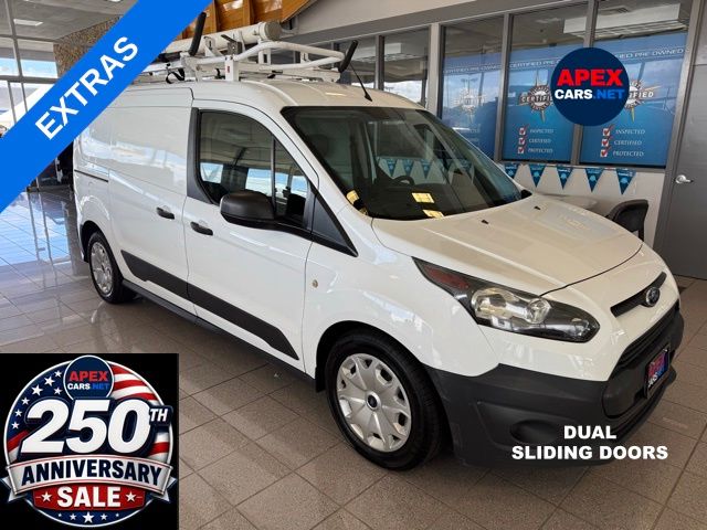  2016 Ford Transit Connect Cargo XL LWB FWD with Rear Cargo Doors   