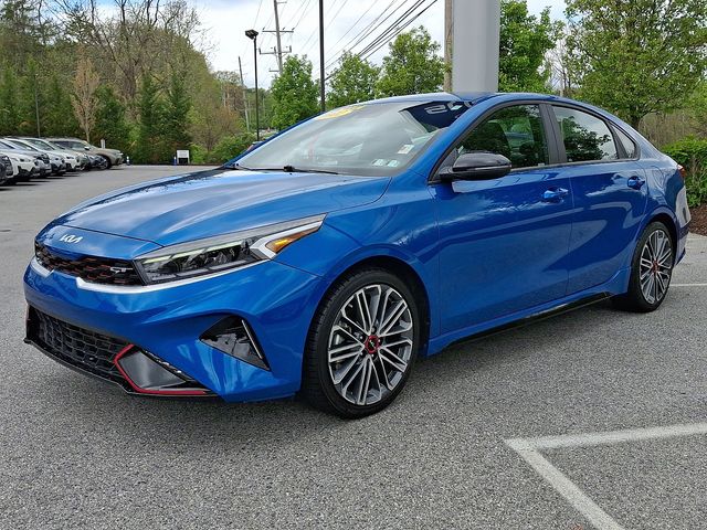 2022 Kia Forte GT Blue at Subaru and VW of Moon Township