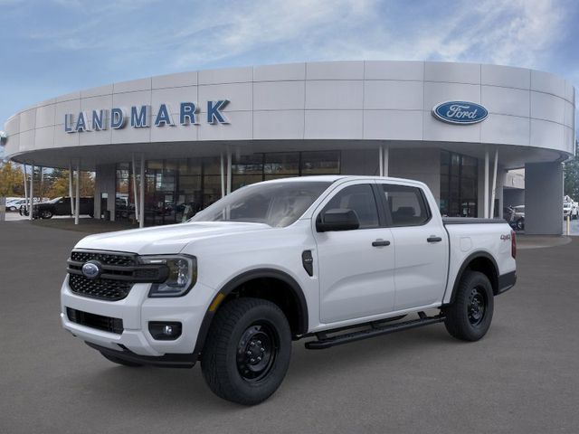 Oxford White 2026 Ford Ranger XL SuperCrew 4WD Pickup Truck Four-Wheel Drive Automatic