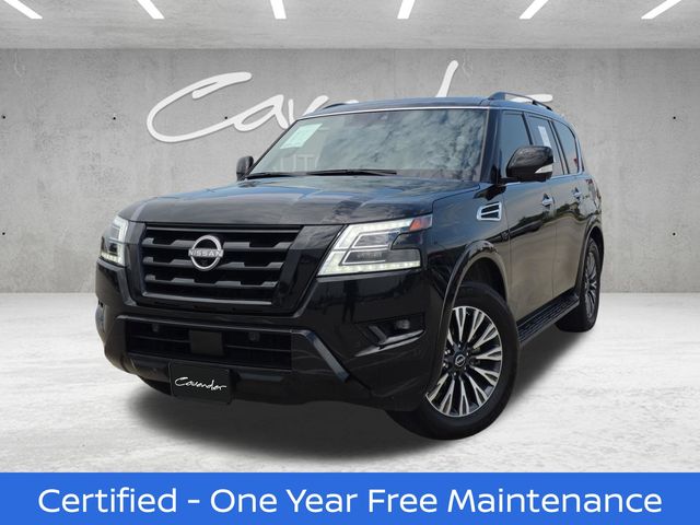 Super Black 2021 Nissan Armada SUV / Crossover 4X2 7-Speed Automatic