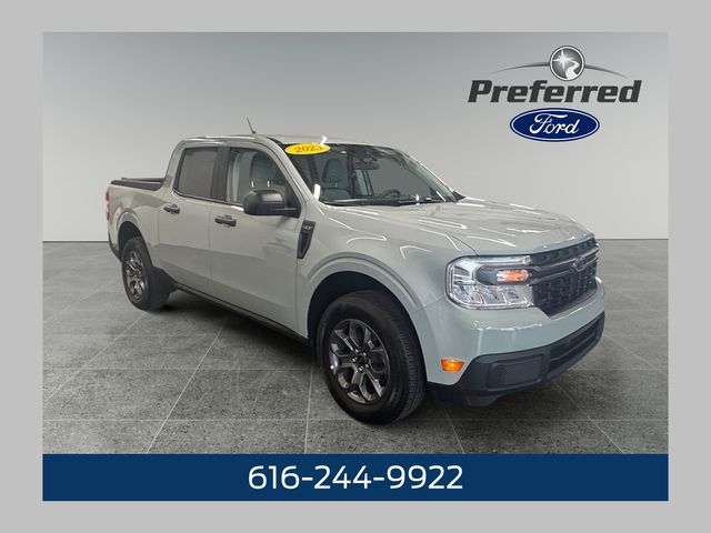 Cactus Gray 2023 Ford Maverick Pickup Truck All-Wheel Drive 8-Speed Automatic