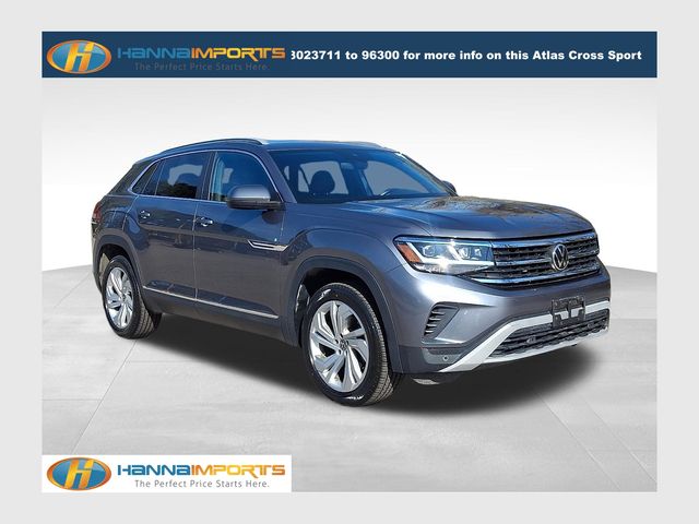 Platinum Gray Metallic 2020 Volkswagen Atlas Cross Sport V6 SEL 4Motion SUV / Crossover All-Wheel Drive 8-Speed Automatic
