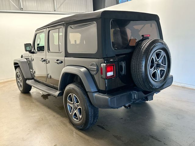 2020 Jeep Wrangler Unlimited Sport S Black at Klick Lewis Buick Chevrolet