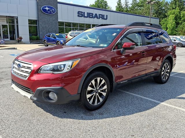 2016 Subaru Outback 3.6R Red at Rafferty Subaru