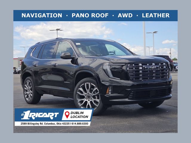 Black (Ebony Twilight Metallic) 2026 GMC Acadia SUV / Crossover Four-Wheel Drive 8-Speed Automatic