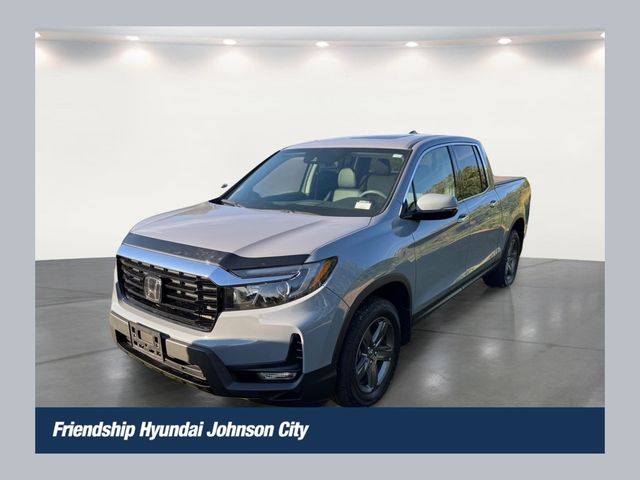 Light Blue 2023 Honda Ridgeline Pickup Truck All-Wheel Drive 9-Speed Automatic
