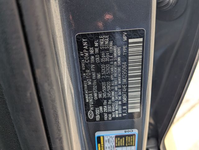 2021 Hyundai Palisade Calligraphy Gray at DeMontrond Gulf Freeway