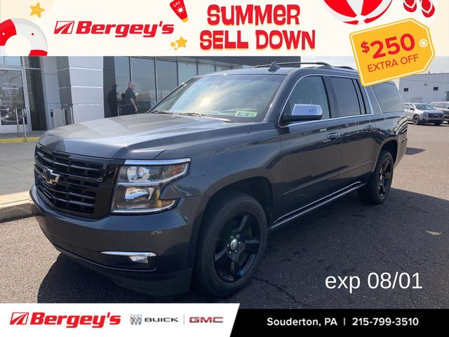 Shadow Gray Metallic 2019 Chevrolet Suburban SUV / Crossover Four-Wheel Drive 6-Speed Automatic Overdrive
