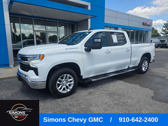 Summit White 2022 Chevrolet Silverado 1500 Pickup Truck Four-Wheel Drive Automatic