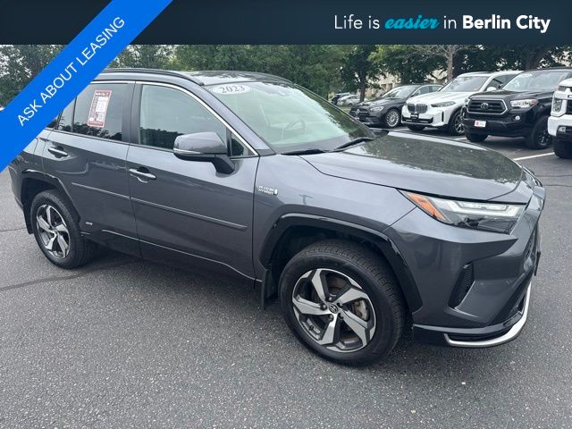 Magnetic Gray Metallic 2023 Toyota RAV4 Prime SUV / Crossover All-Wheel Drive Continuously Variable Transmission